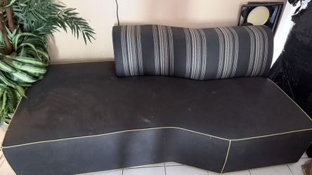 sofa with table