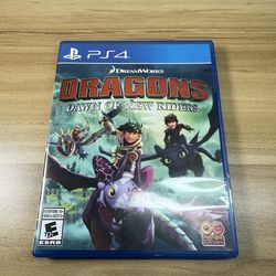 Dreamworks dragons Dawn of new riders PS4