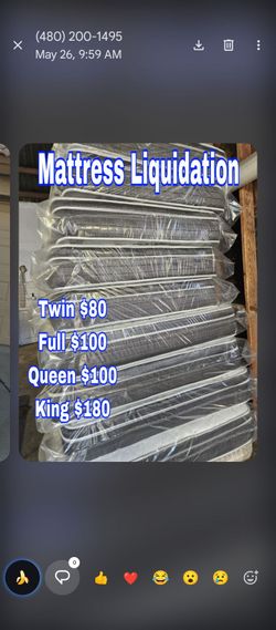 New mattress pillow Top