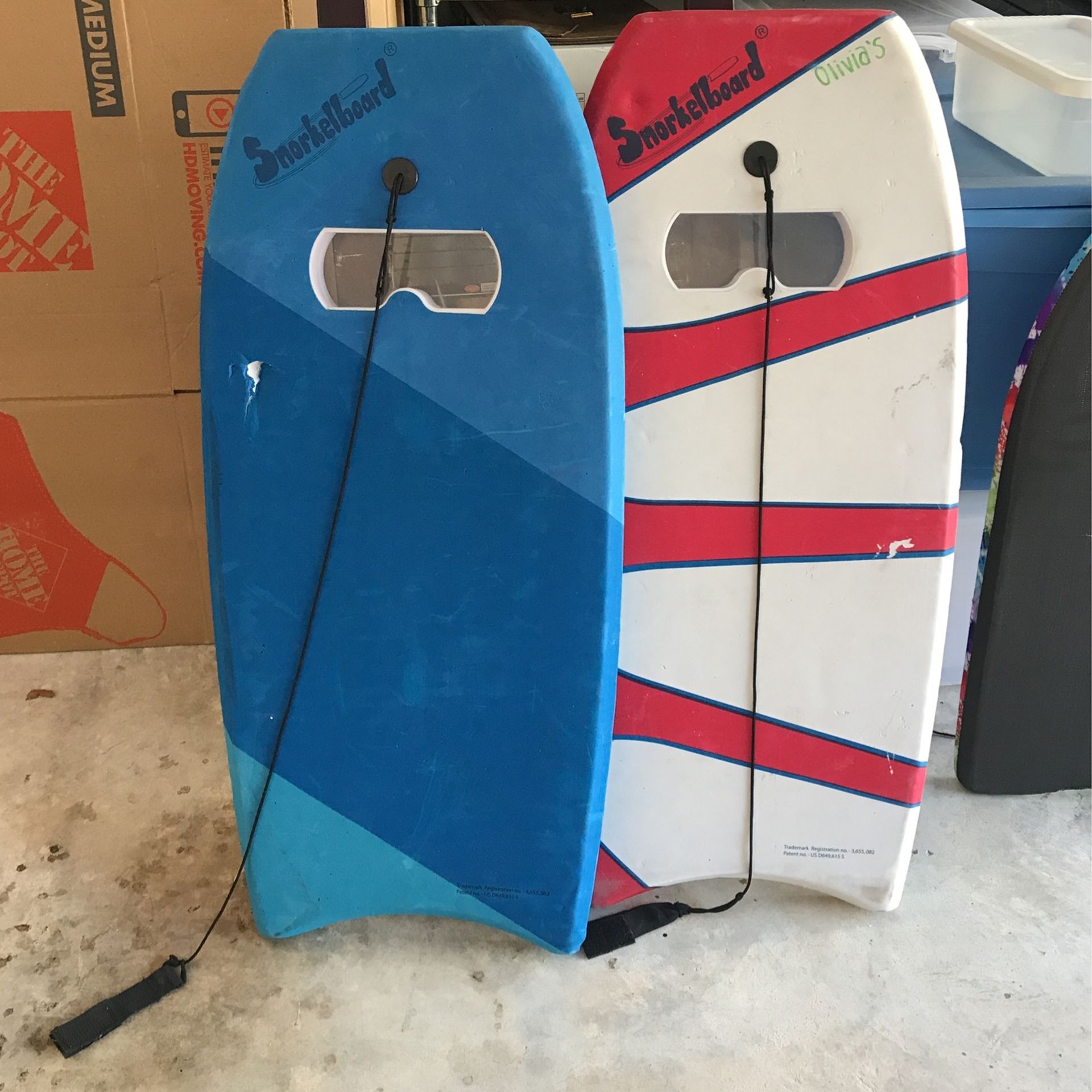 Boogie Board Or Snorkel Board