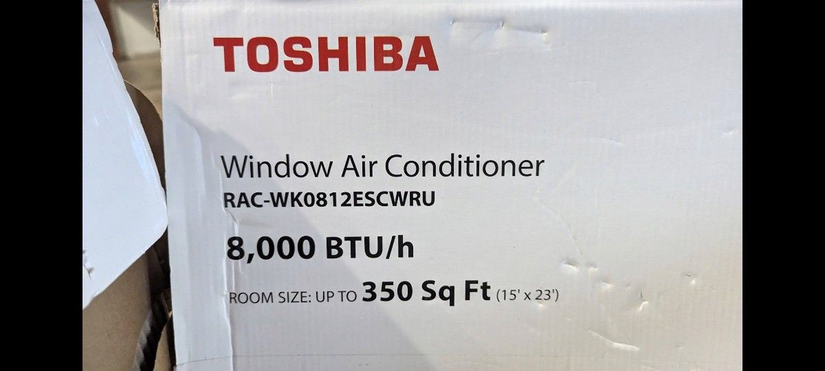 Toshiba 8000 BTU Window AC