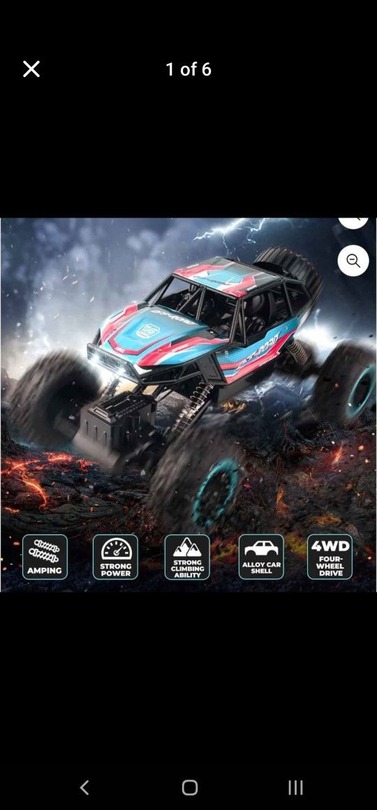 Remote Control Monster Truck - Toy