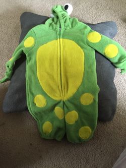 Frog costume 6-12 months