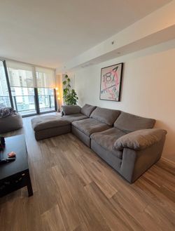 Gray Cloud Couch