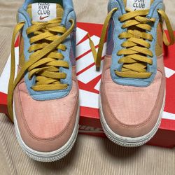 Nike Air Force One Sun Club Size 9 Women 