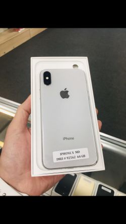 📲📲iPhone X 64Gb factory unlocked with warranty