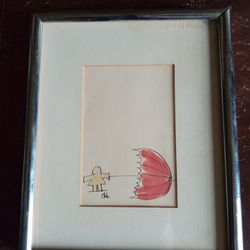 Signed vintage artwork