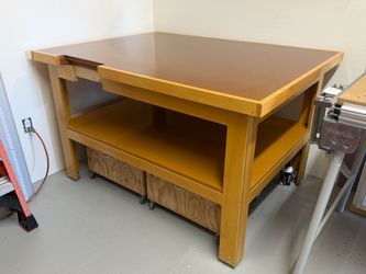 Rock Solid Workbench w/ Storage Carts