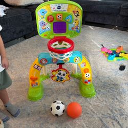 Basketball And Soccer Toy For Toddler/ Baby