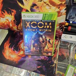 XCOM Enemy Within Commander Edition Xbox 360 - Complete CIB