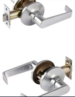 passage lever ADA UL 3 hours for ANSI grade 2 satin chrome Non Locking