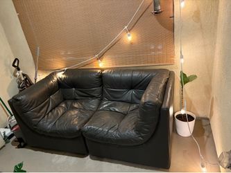 Zgallerie Leather Couch