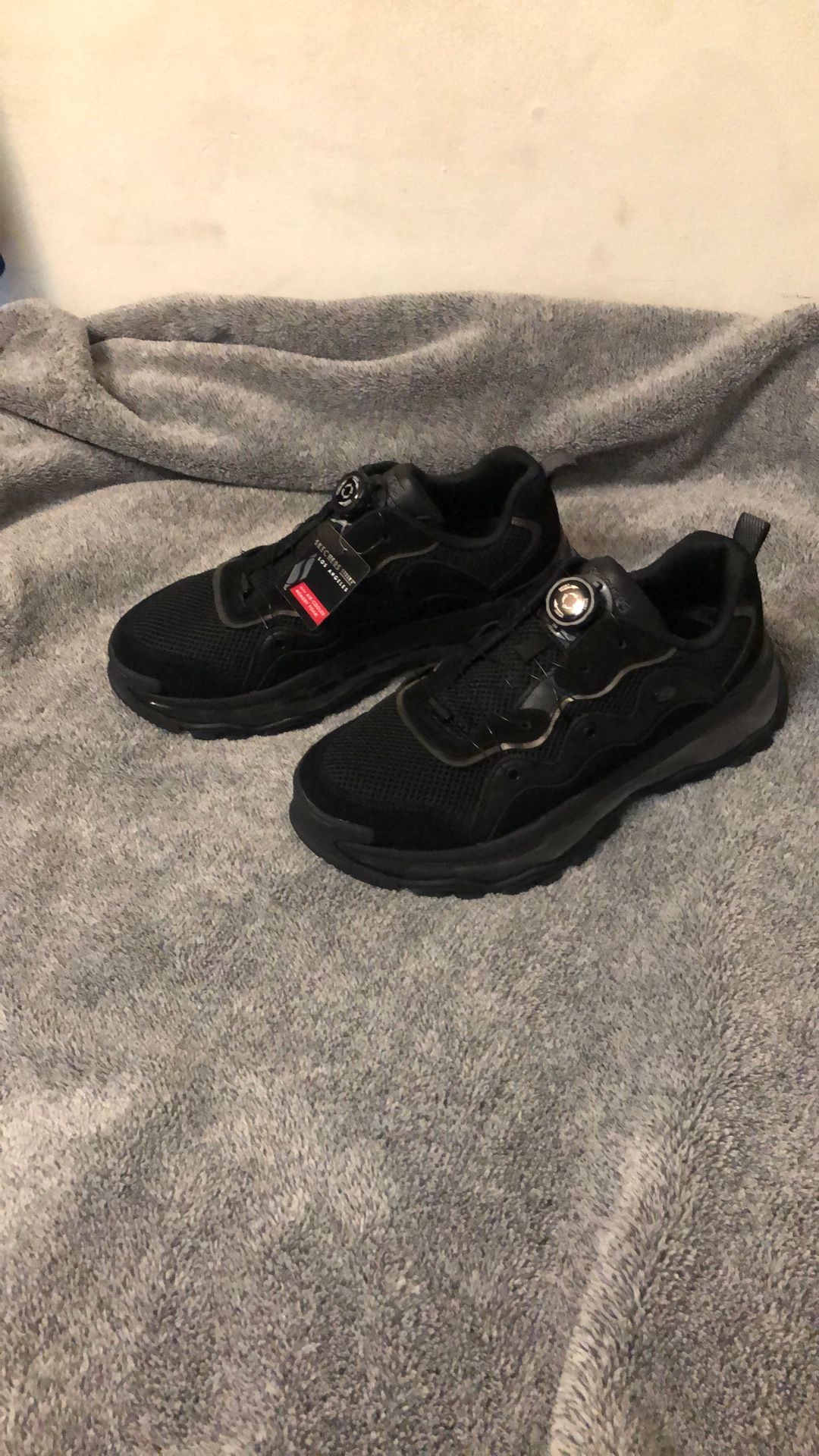 Sketchers Uno Chaos Los Angeles Edition Size 10 With Custom Boa Lace System