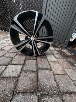 OEM Nissan Sentra 18” Black Machined Alloy Wheels (Set of 4)