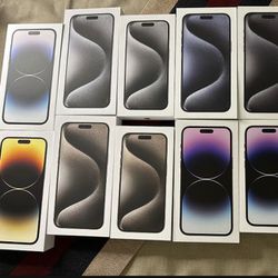 New Sealed Unlocked Apple iPhone 15 pro max $1300 or 15 Pro $1200 Or iPhone 14 pro max $1200 Or 14 Pro $1100 with apple receipt I can come to u