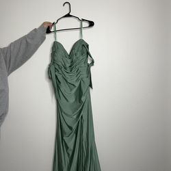 Eucalyptus green dress
