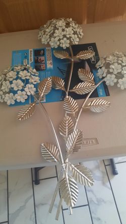 Home decor metal flower