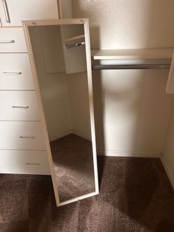 Mirror- full length wall mount