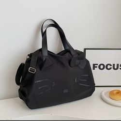 Sanrio Hello Kitty Black Travel Duffle Bag.- Great Birthday gift 🎀✨️🖤