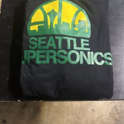 Black Sonics Hoodies