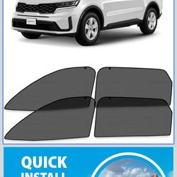 Brand New Magnetic Custom Car Window Shades 2021-2026 Kia Sorento