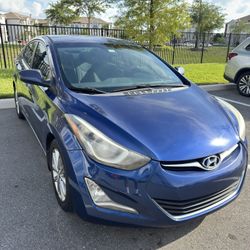 2015 Hyundai Elantra Blue 4D Sedan