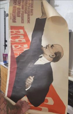 Original 1959 soviet propaganda posters
