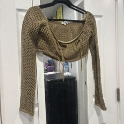 Fashion Nova Crop Top Shirt