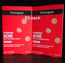 Neutrogena acne patches