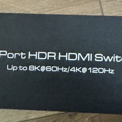 4 Port HDR HDMI Switch