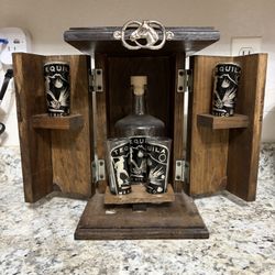 Handmade Shot Glasses & Decanter Set