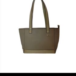 Roccobarocco Saffiano Leather Tote Bag