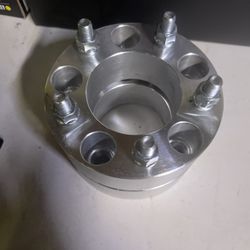 2” Wheel Spacers 5 Lug X 5” Lug Pattern For Chevy, Jeep  4 Of Them