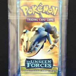 Vintage Pokemon Ex Unseen Forces Booster Pack