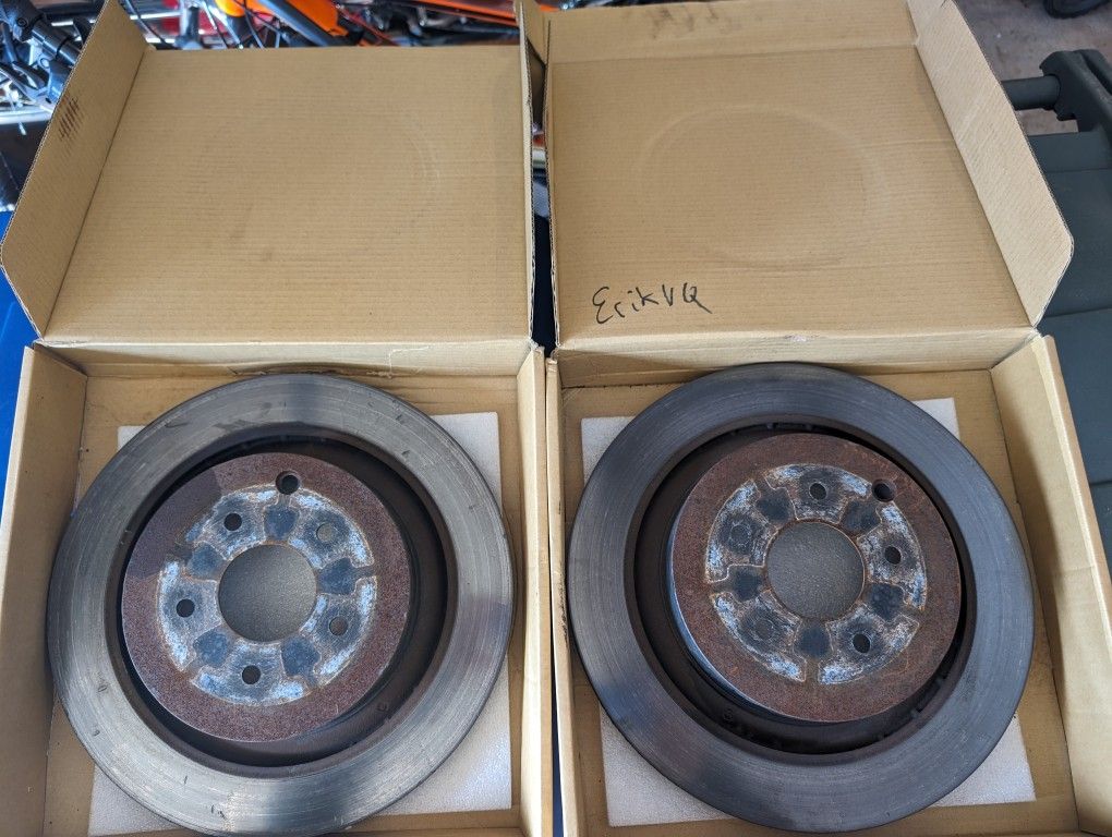 Rear Rotors Q50 G37 370z