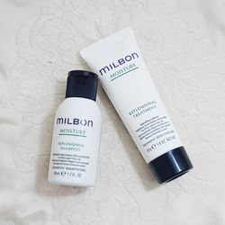 Milbon Moisture Replenishing Shampoo  & Treatment 