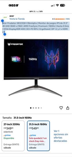Acer Gaming Monitor 4K