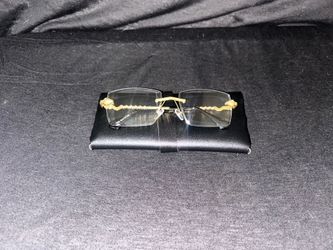 Clear Rimless Glasses