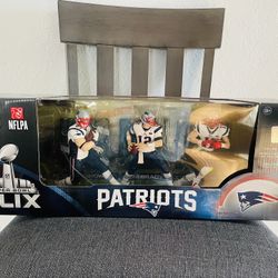 McFarlane NFL New England Patriots SB XLIX 3 Pack