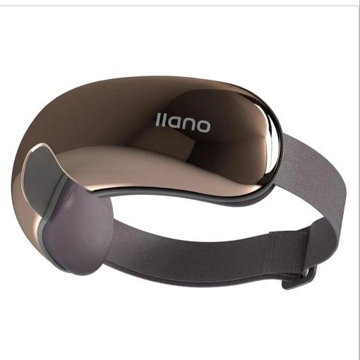 llano Eye Massager with Heat, Gift for Mothers Day, Visible Area to Walk Around. For Migraine and Improve Sleep