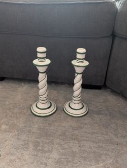 Swirl Candlesticks