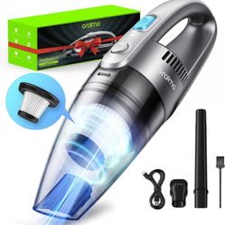 Oraimo Handheld Vacuum, Ultra Lightweight Hand Held Vacuuming Cordless, Hand Vacuum Cordless Rechargeable, 3.5H Fast-Charge for Home Kitchen Car Corne