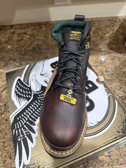 Georgia Boot Steel toe Size 11W