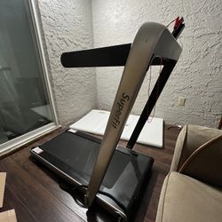 Silver Folding Treadmill 
