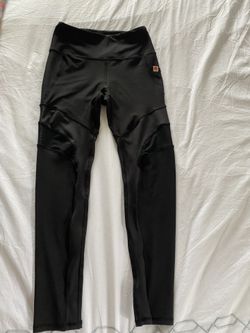 Black Workout Leggings With Side Pocket
