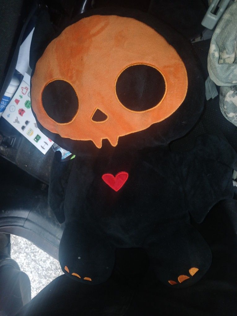 Plush Skelanimal Deago Bat Backpack