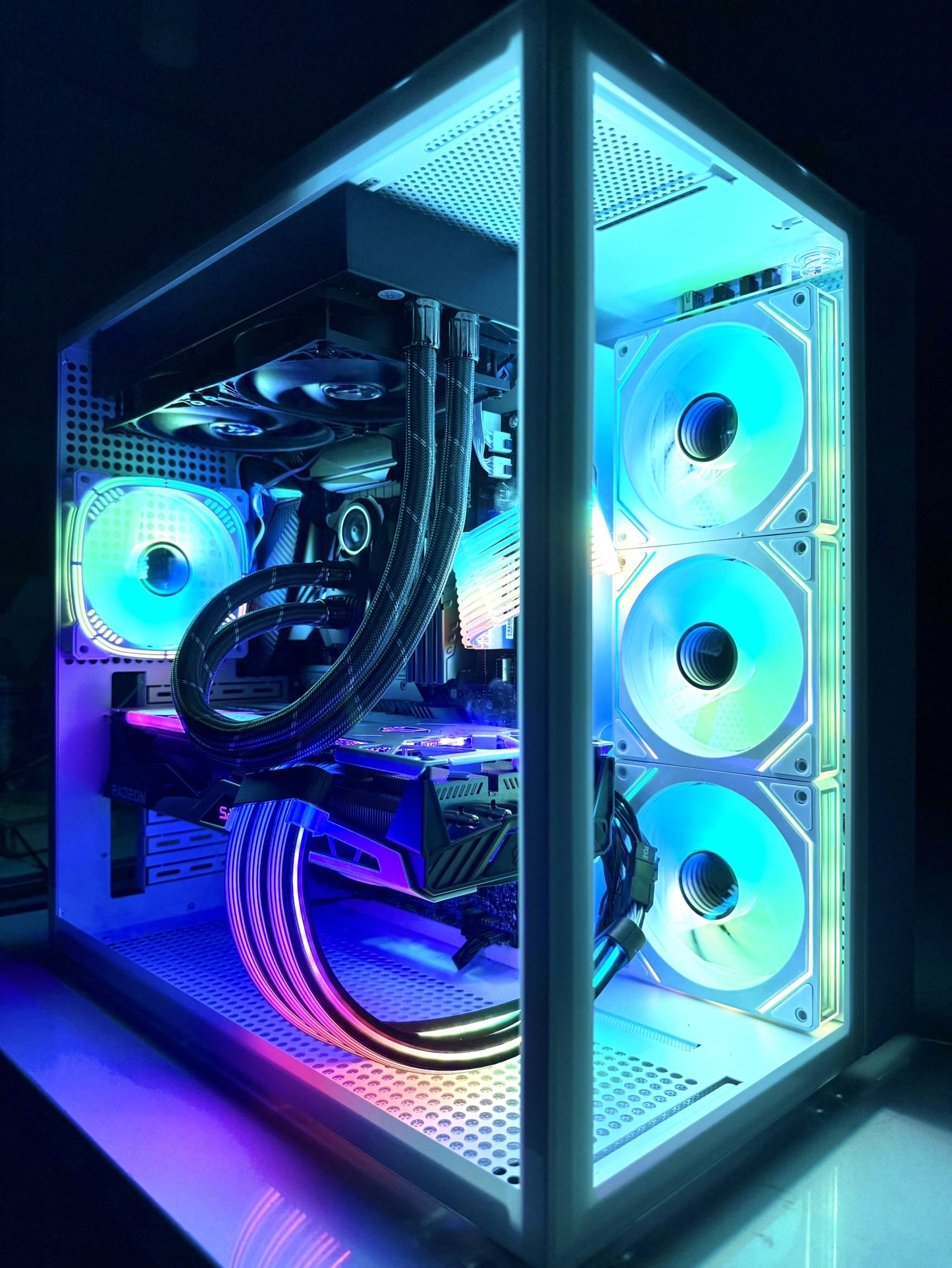 Liquid Cooling Gaming pc i9 10900 64gb ram rx 6900xt 1tb ssd