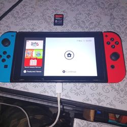 Nintendo Switch W/One Game