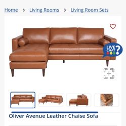 Leather Couch
