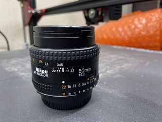Nikon AF NIKKOR 50MM 1:1.8